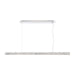 Golden - 3726-LP64 PN-CY - LED Linear Pendant - Crystallo - Polished Nickel