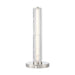 Golden - 3726-TL18 PN-CY - LED Table Lamp - Crystallo - Polished Nickel