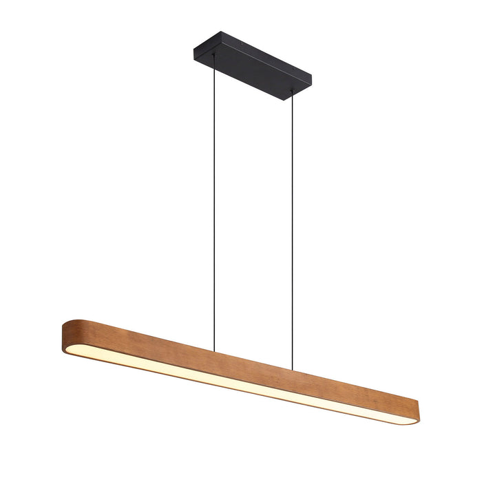 Golden - 4962-48 WA - LED Pendant - Silva - Walnut