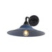 Golden - 5096-OWL15 BLK-MAB - One Light Wall Sconce - Croma - Matte Black