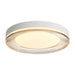 Golden - 9518-16 SNW-SMK - LED Flush Mount - Ondulada - Sand White