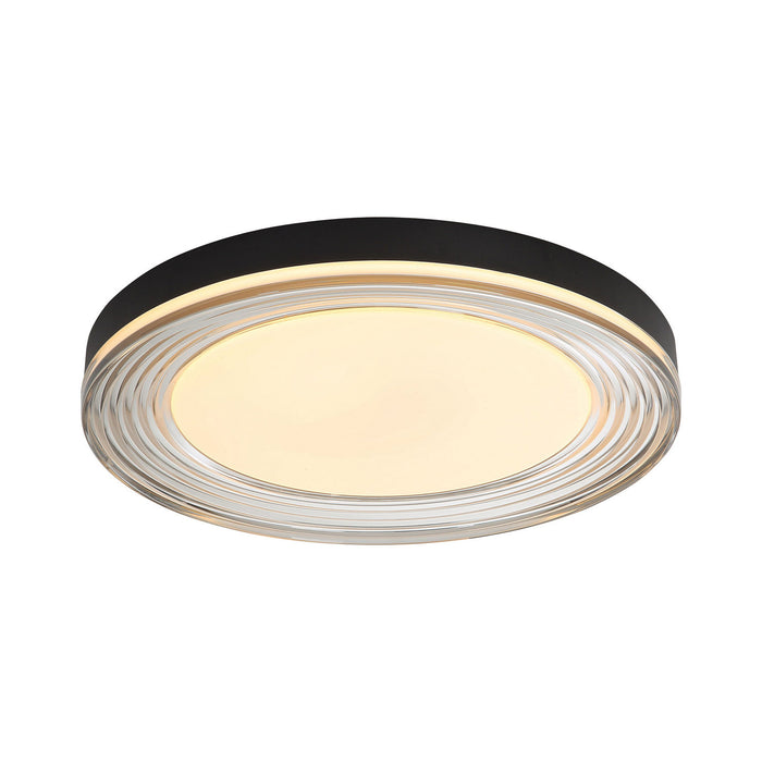 Golden - 9518-20 SNB-SMK - LED Flush Mount - Ondulada - Sand Black