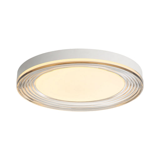 Ondulada LED Flush Mount Sand White
