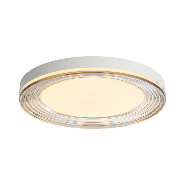 Golden - 9518-20 SNW-SMK - LED Flush Mount - Ondulada - Sand White