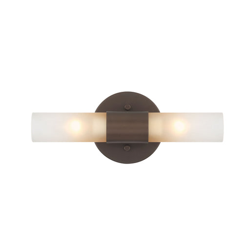 Lyssna Cirkel Two Light Wall Sconce Modern Bronze