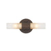 Golden - 5803-2W MDB-EBO - Two Light Wall Sconce - Lyssna Cirkel - Modern Bronze