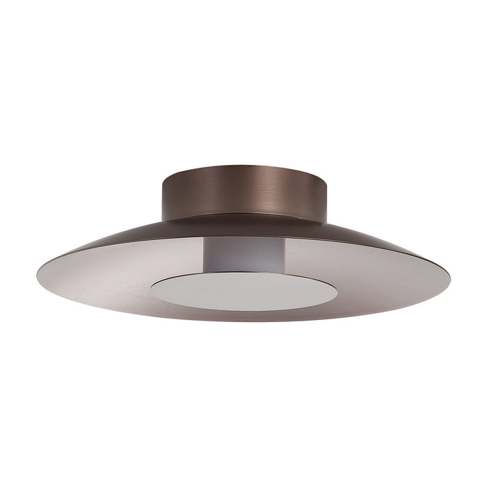 Golden - 6400-FM12 COS-COS - LED Flush Mount - Luma - Coffee Silver