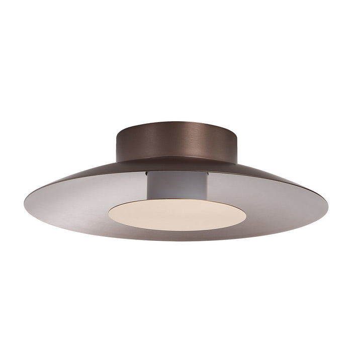 Golden - 6400-FM12 COS-FRG - LED Flush Mount - Luma - Coffee Silver