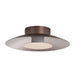 Golden - 6400-FM12 COS-FRG - LED Flush Mount - Luma - Coffee Silver