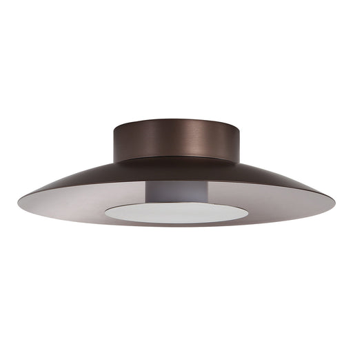 Luma LED Flush Mount Coffee Silver