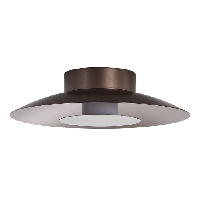 Golden - 6400-FM12 COS-SAN - LED Flush Mount - Luma - Coffee Silver