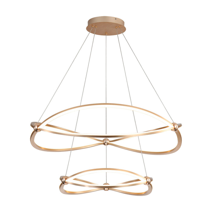 Golden - 7916-32-19 AGL - LED Chandelier - Spirale - Anodized Gold