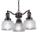 Vaxcel - H0275 - Three Light Mini Chandelier - Roland - Oil Rubbed Bronze