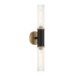 Stamford Two Light Wall Sconce Legacy Brass