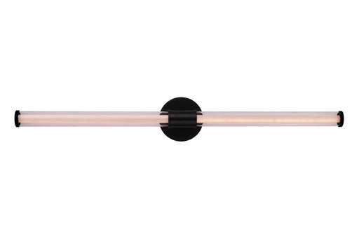 Contrast LED Vanity Flat Black