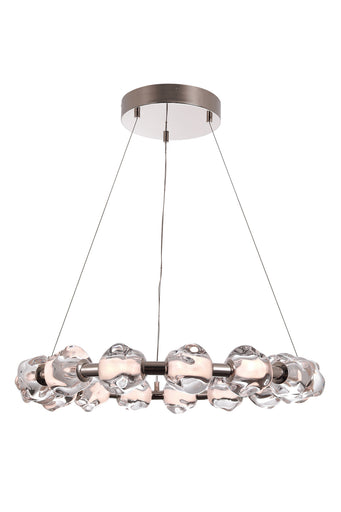 Jackie LED Chandelier Polished Nickel