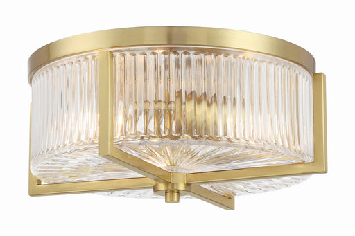 Craftmade - 60183-SB - Three Light Flushmount - Whittley - Satin Brass