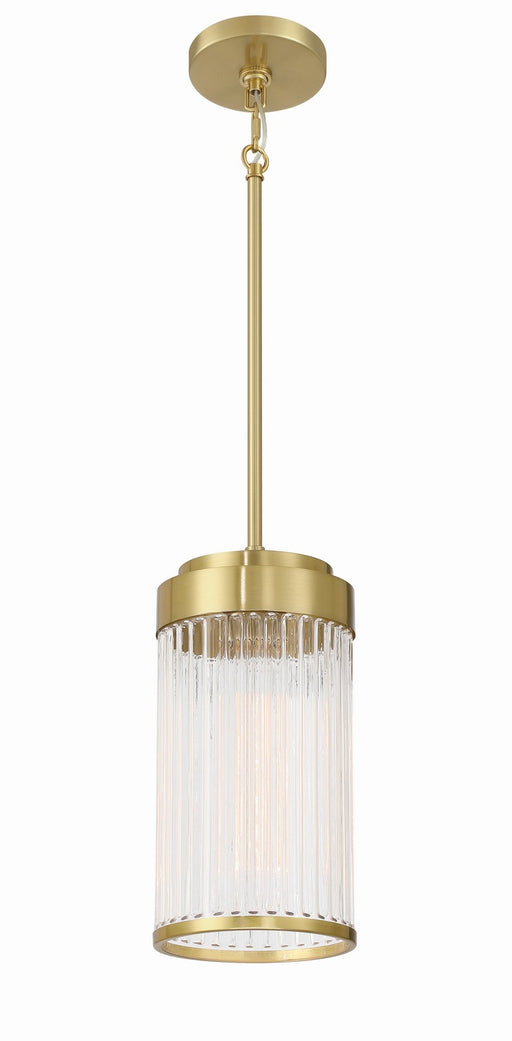Craftmade - 60192-SB - One Light Pendant - Whittley - Satin Brass