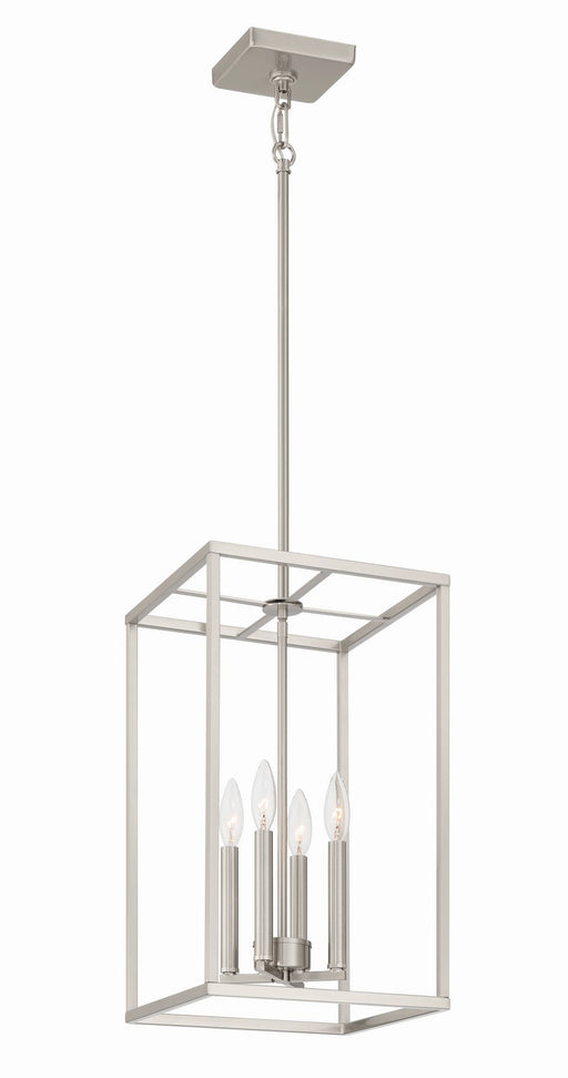 Craftmade - 60635-BNK - Four Light Foyer Pendant - Signature Foyer - Brushed Polished Nickel
