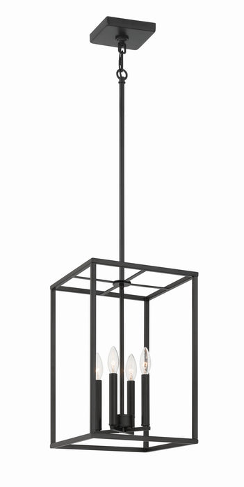 Craftmade - 60635-FB - Four Light Foyer Pendant - Signature Foyer - Flat Black