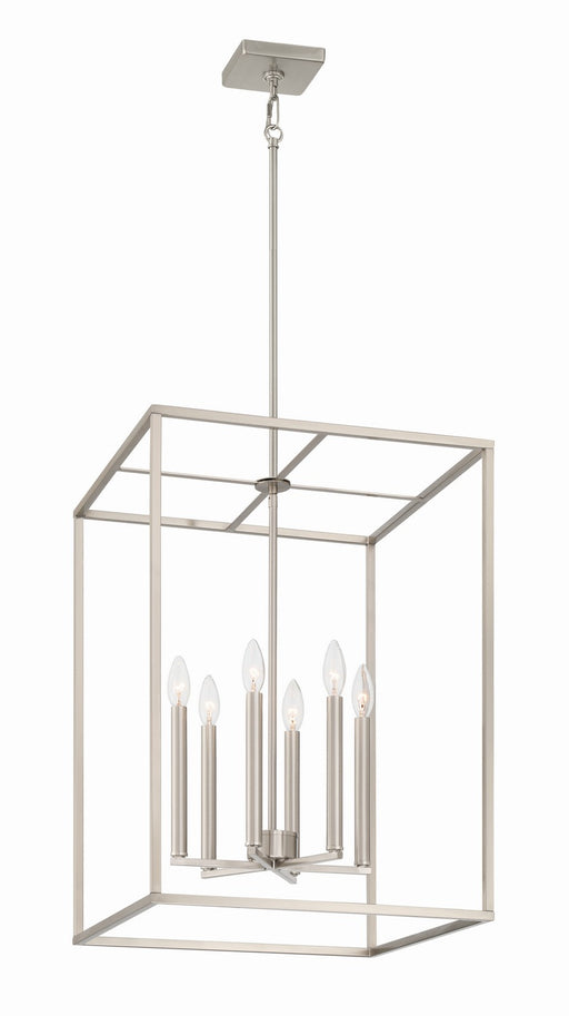 Craftmade - 60636-BNK - Six Light Foyer Pendant - Signature Foyer - Brushed Polished Nickel