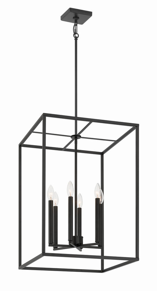 Craftmade - 60636-FB - Six Light Foyer Pendant - Signature Foyer - Flat Black