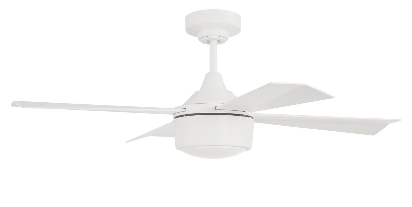 Craftmade - THO42W4 - 42" Ceiling Fan - Theo Indoor/Outdoor - White