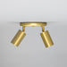 Mullan Lighting - MLCF132SATBRS - Two Light Flush Mount - Evanston - Satin Brass