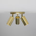 Mullan Lighting - MLCF133POLBRS - Three Light Flush Mount - Evanston - Polished Brass