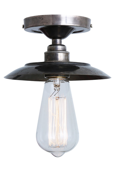 Mullan Lighting - MLCF17ANTSLV - One Light Flush Mount - Reznor - Antique Silver