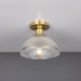 Mullan Lighting - MLCF19POLBRS - One Light Flush Mount - Erbil - Polished Brass