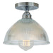 Mullan Lighting - MLCF19POLCHR - One Light Flush Mount - Erbil - Polished Chrome
