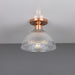 Mullan Lighting - MLCF19POLCOP - One Light Flush Mount - Erbil - Polished Copper