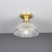 Mullan Lighting - MLCF19SATBRS - One Light Flush Mount - Erbil - Satin Brass