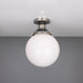 Mullan Lighting - MLCF28ANTSLV - One Light Flush Mount - Yerevan - Antique Silver