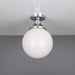 Mullan Lighting - MLCF28POLCHR - One Light Flush Mount - Yerevan - Polished Chrome