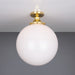 Mullan Lighting - MLCF30POLBRS - One Light Flush Mount - Yerevan - Polished Brass