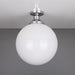 Mullan Lighting - MLCF30POLCHR - One Light Flush Mount - Yerevan - Polished Chrome
