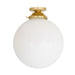 Mullan Lighting - MLCF30SATBRS - One Light Flush Mount - Yerevan - Satin Brass