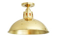 Mullan Lighting - MLCF32POLBRS - One Light Flush Mount - Paris - Polished Brass