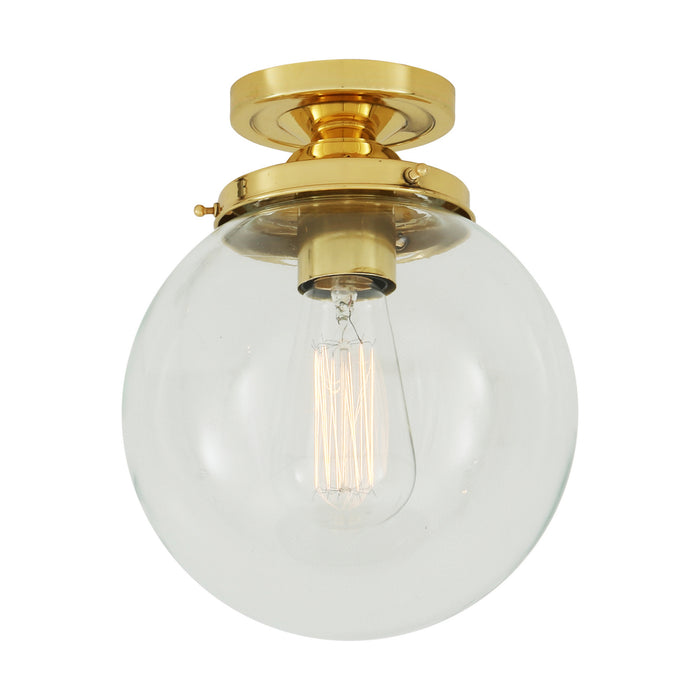 Mullan Lighting - MLCF33POLBRS - One Light Flush Mount - Riad - Polished Brass