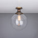 Mullan Lighting - MLCF34ANTBRS - One Light Flush Mount - Riad - Antique Brass