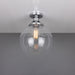 Mullan Lighting - MLCF34POLCHR - One Light Flush Mount - Riad - Polished Chrome