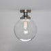Mullan Lighting - MLCF34SATCHR - One Light Flush Mount - Riad - Satin Chrome
