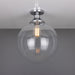 Mullan Lighting - MLCF35POLCHR - One Light Flush Mount - Riad - Polished Chrome