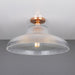 Mullan Lighting - MLCF39POLCOP - One Light Flush Mount - Mono - Polished Copper