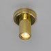 Mullan Lighting - MLCF50POLBRSUL - One Light Flush Mount - Quin - Polished Brass