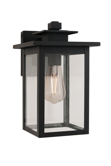 Craftmade - ZA7014-TB - One Light Outdoor Wall Lantern - Rock Creek - Textured Black