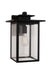 Craftmade - ZA7024-TB - One Light Outdoor Wall Lantern - Rock Creek - Textured Black