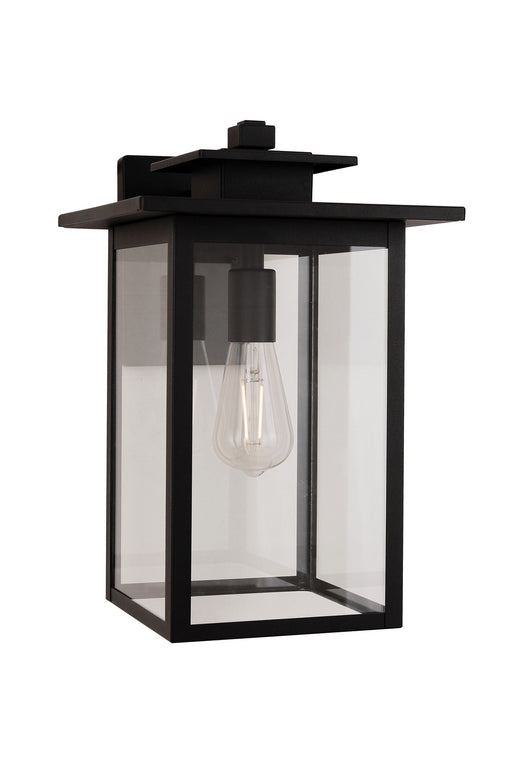 Craftmade - ZA7024-TB - One Light Outdoor Wall Lantern - Rock Creek - Textured Black
